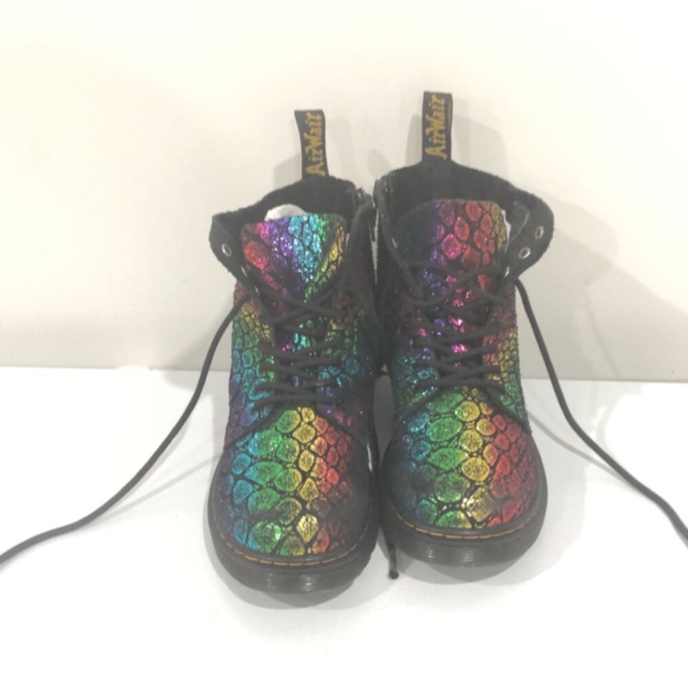 Dr. Martens Metallic Boots